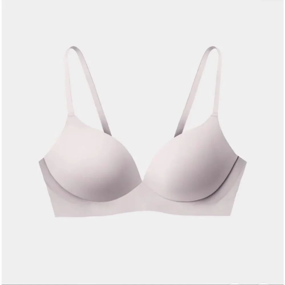 Eby Pain Free T-Shirt Bra in Raindrop Light Lavender Women’s Size 36D Brand New